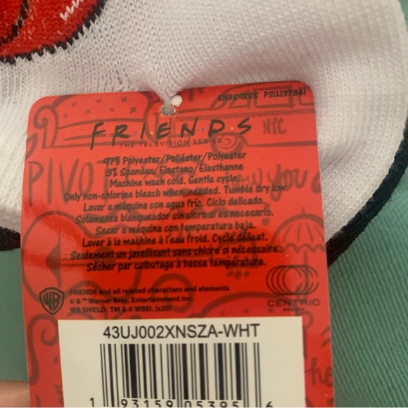 NWT Set of 5 FRIENDS Socks Womens - Picture 3 of 6